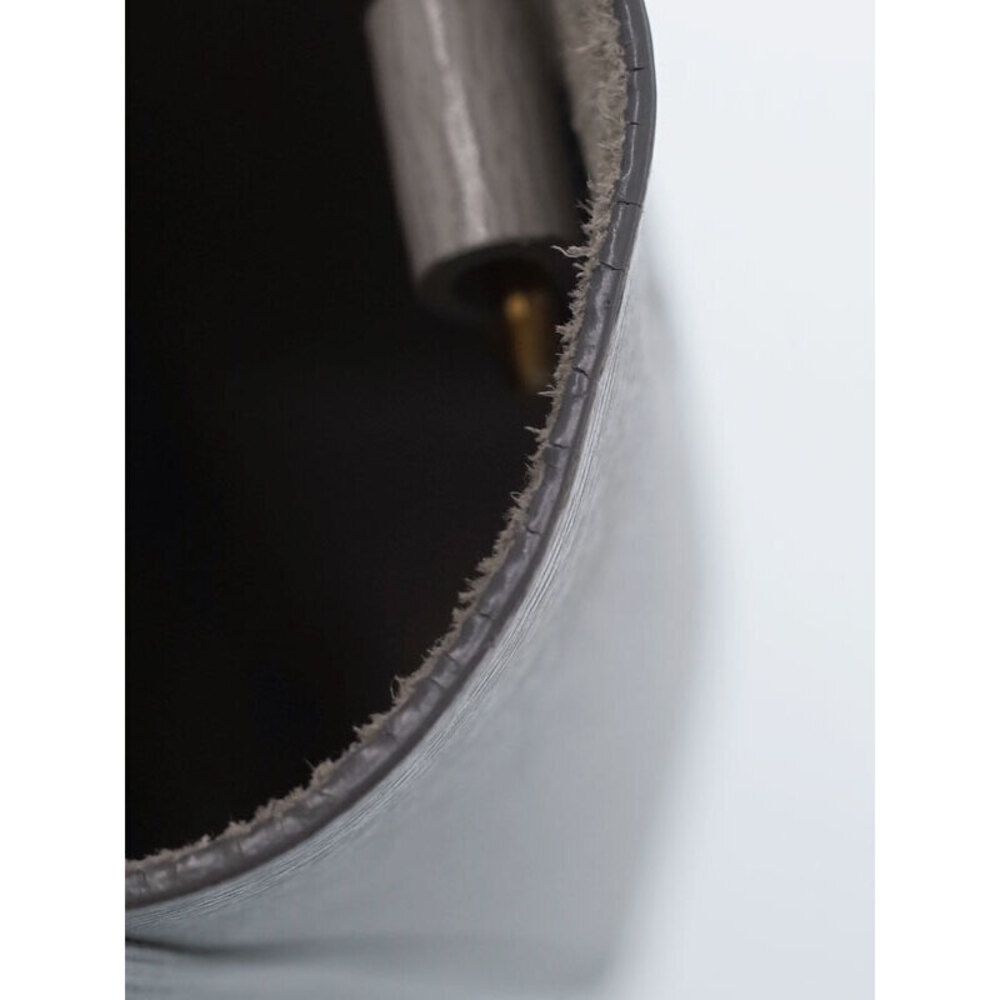 Celine Vertical Cabas Tote Bag black grained calfskin - Picture 6 of 9
